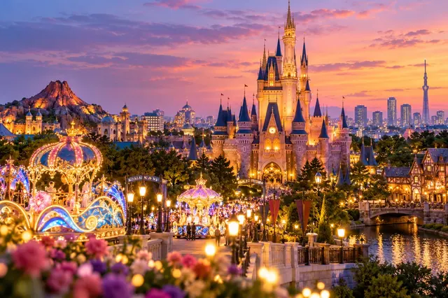 Ilustrasi Paket Tour Tokyo Disneyland Jepang 5 Hari