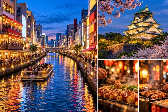 Ilustrasi Paket Tour Osaka Jepang 5 Hari